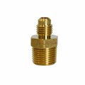 Atc 1/4 in. Flare X 3/8 in. D MPT Brass Adapter 6JC120110701063